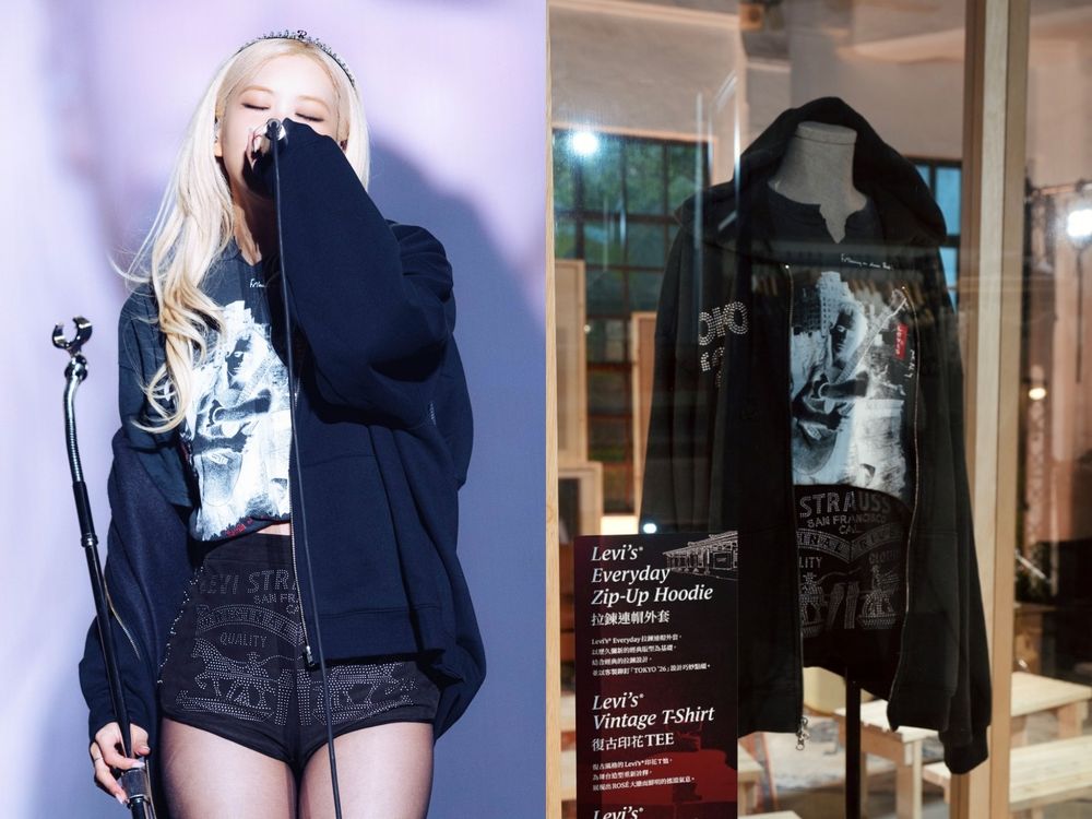 快衝去拍照！Levi's把Rosé廣告場景帶來台北了！「缺貨牛仔褲、 爆款蕾絲上衣」這裡也買得到！-16