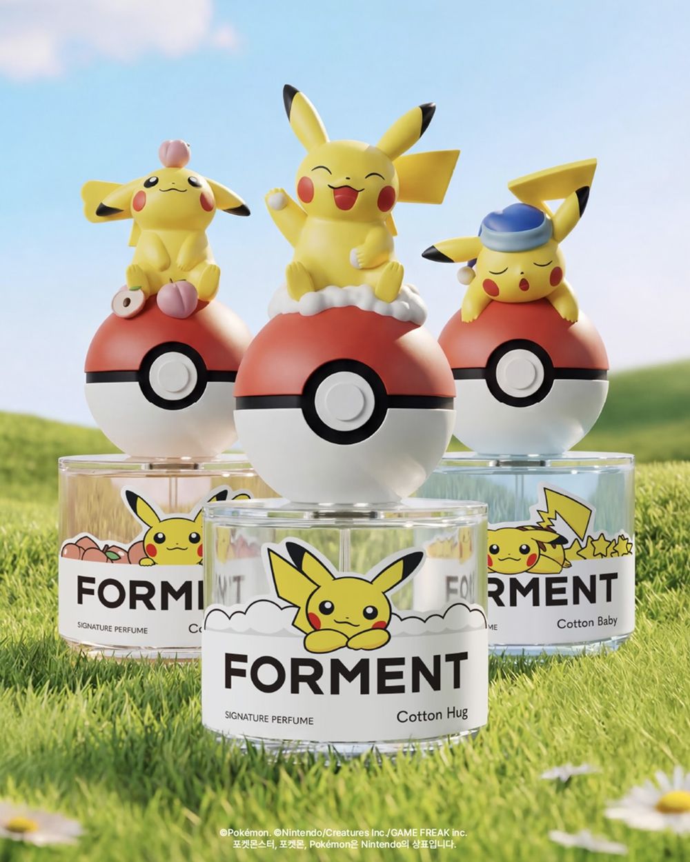 就決定是你了！韓國FORMENT攜手寶可夢，招牌寶寶香換上皮卡丘精靈球外殼，香水變公仔、簡直可愛爆擊！-5