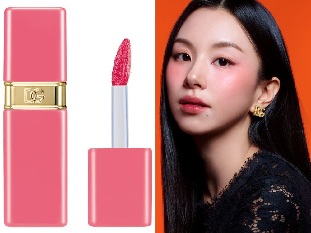 韓星帶貨力再爆！TWICE彩瑛空降DOLCE&GABBANA美妝謬思，果汁水光唇＋紅暈頰彩直接洗版全網！-7