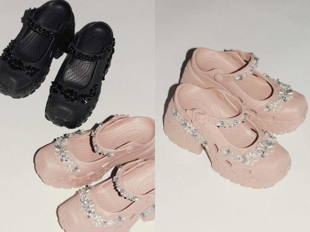 《21世紀大君夫人》IU最愛洞洞鞋有新款！Crocs x Simone Rocha夢幻聯名回歸、瑪莉珍版高跟鞋超美！-4