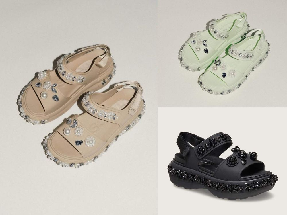 《21世紀大君夫人》IU最愛洞洞鞋有新款！Crocs x Simone Rocha夢幻聯名回歸、瑪莉珍版高跟鞋超美！-6