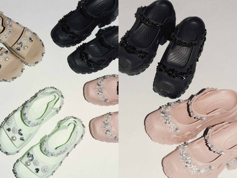 《21世紀大君夫人》IU最愛洞洞鞋有新款！Crocs x Simone Rocha夢幻聯名回歸、瑪莉珍版高跟鞋超美！-8