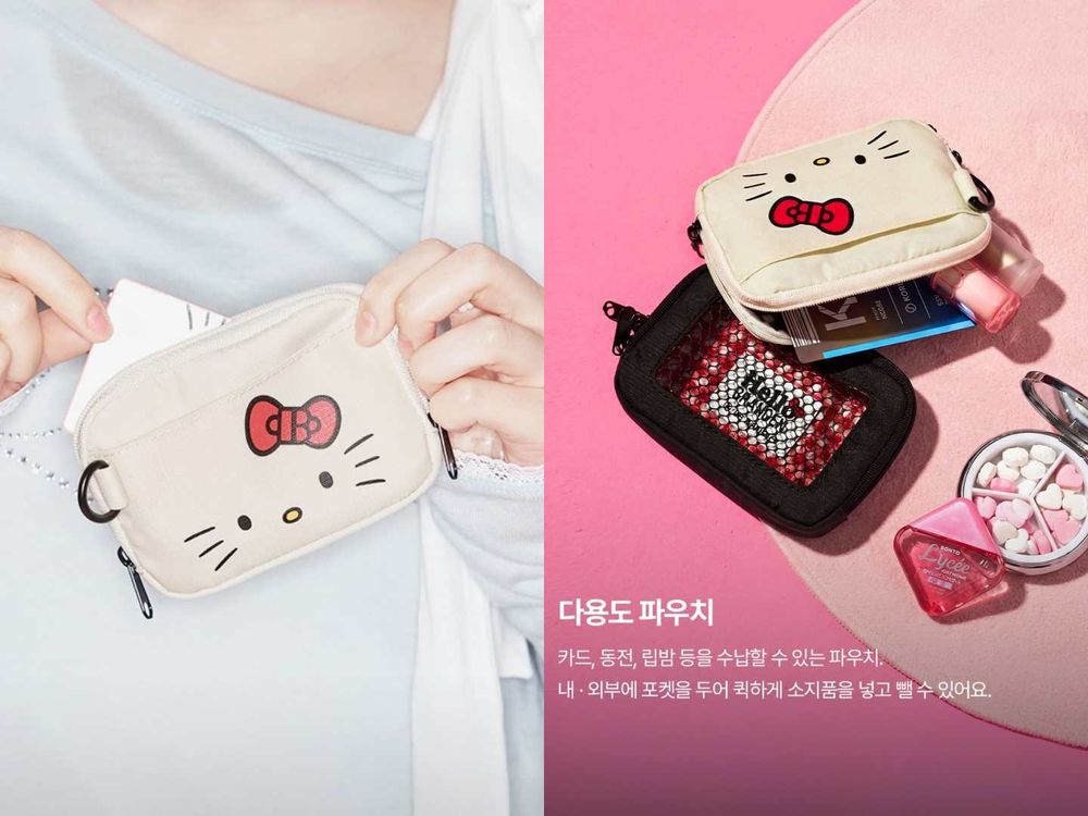 根本收納界天菜！韓牌再度聯名Hello Kitty！「後背包、化妝包」全都超能裝、女孩們無法冷靜！-8