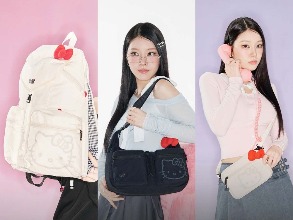 根本收納界天菜！韓牌再度聯名Hello Kitty！「後背包、化妝包」全都超能裝、女孩們無法冷靜！-2