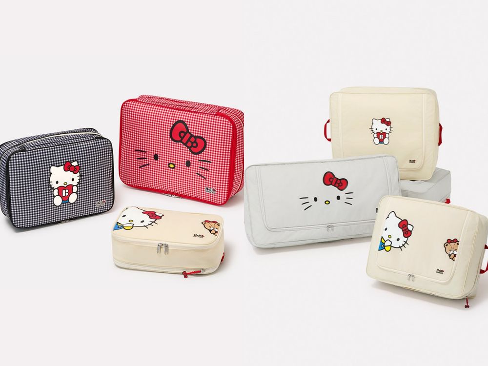 根本收納界天菜！韓牌再度聯名Hello Kitty！「後背包、化妝包」全都超能裝、女孩們無法冷靜！-7