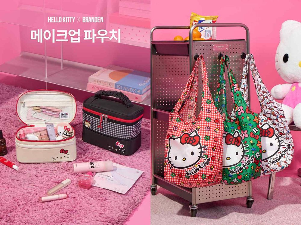 根本收納界天菜！韓牌再度聯名Hello Kitty！「後背包、化妝包」全都超能裝、女孩們無法冷靜！-10