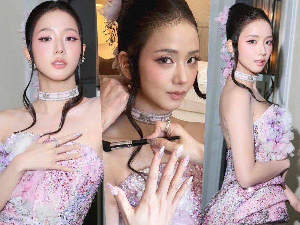 2026Met Gala韓星妝容關鍵字公開！Jennie水光骨相、Karina冷白碎鑽肌、Rosé高級裸光感，全網瘋學！-6