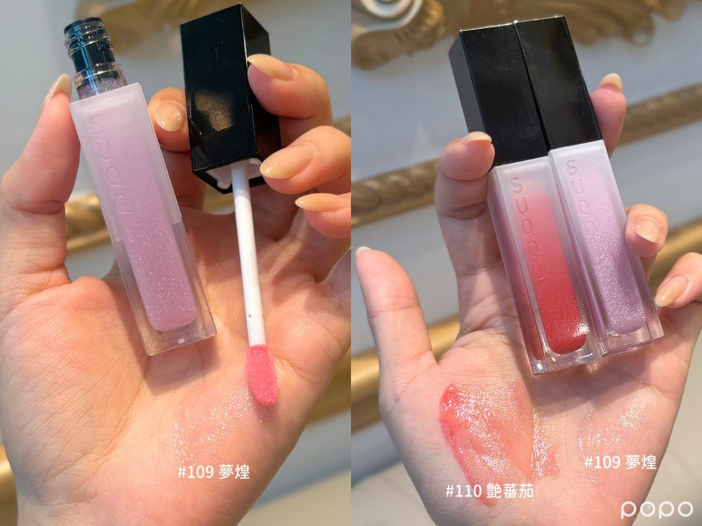 SUQQU夏季彩妝美到像天空縮影！天空眼影盤、大理石嘟潤唇膏、偏光暮色頰彩，美到洗版全網！-8