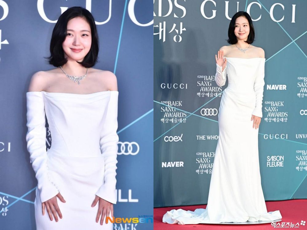 2026百想紅毯直擊！孫仙珍珠美背、文佳煐大秀長腿、潤娥簡約黑禮服氣場全開，金高銀＆朴寶英仙氣大PK！-14