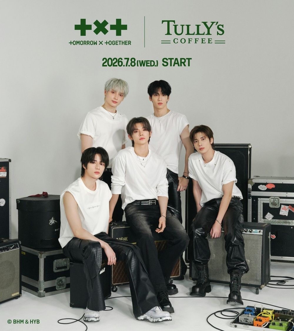 TXT跟Tully's Coffee聯名了！限定「焦糖泡沫美式咖啡&地瓜麵包」必點、還有限量TXT聯名貼紙要買！-18