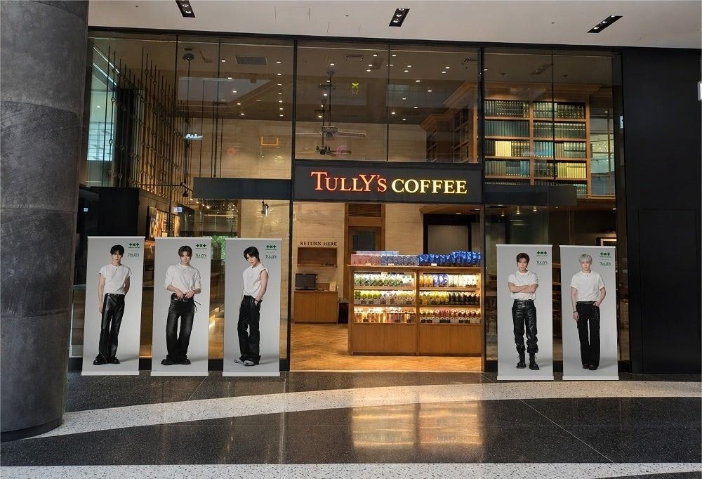 TXT跟Tully's Coffee聯名了！限定「焦糖泡沫美式咖啡&地瓜麵包」必點、還有限量TXT聯名貼紙要買！-8