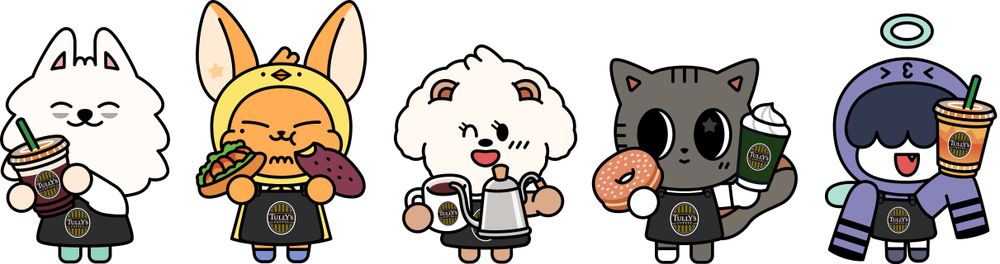 TXT跟Tully's Coffee聯名了！限定「焦糖泡沫美式咖啡&地瓜麵包」必點、還有限量TXT聯名貼紙要買！-12