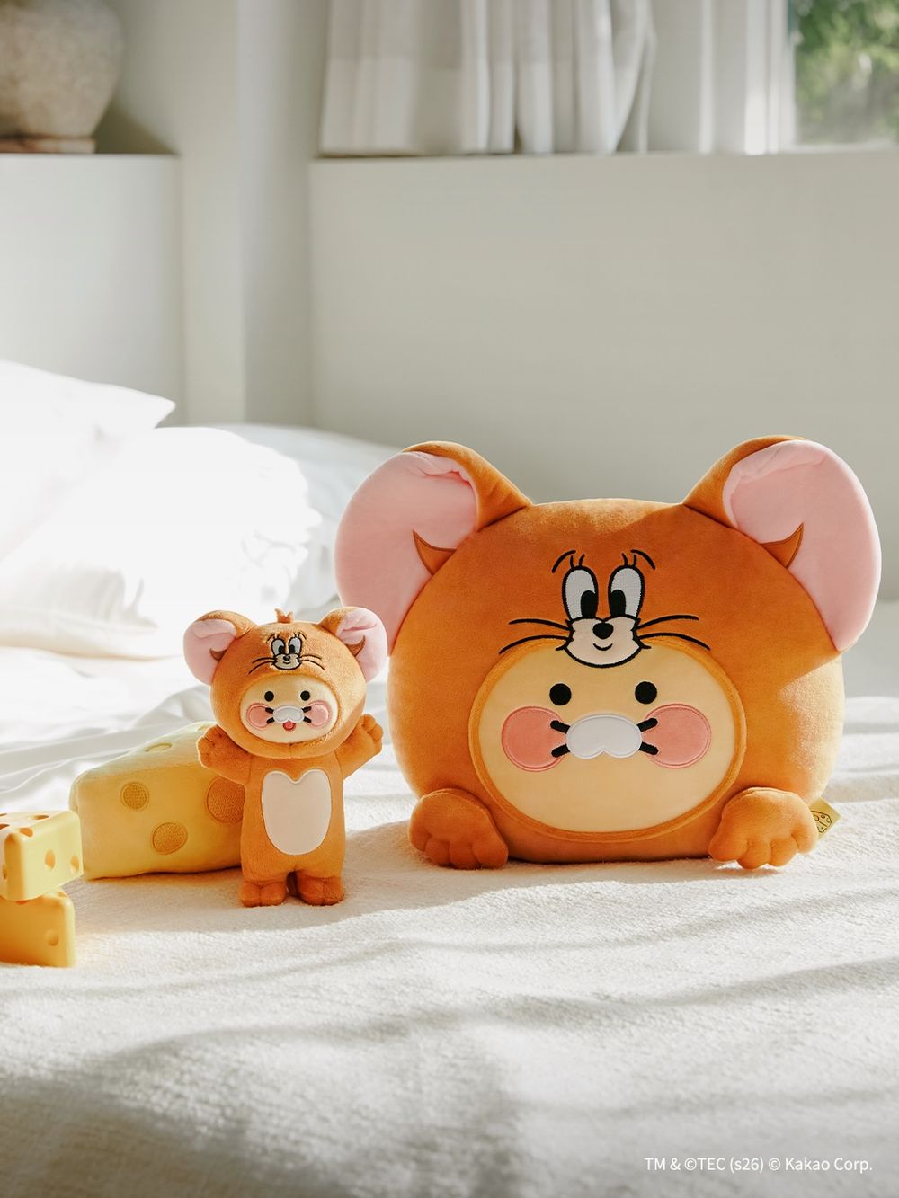 Kakao Friends又跟《湯姆貓與傑利鼠》聯名！「湯姆貓萊恩抱枕、傑利鼠春植鑰匙圈」韓妞都狂搶！-5