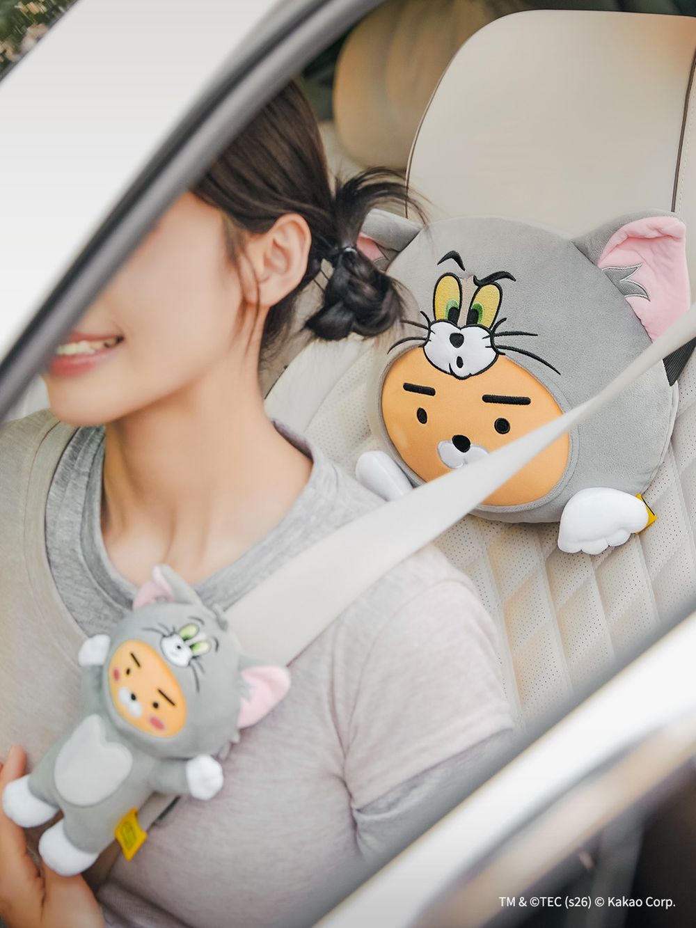 Kakao Friends又跟《湯姆貓與傑利鼠》聯名！「湯姆貓萊恩抱枕、傑利鼠春植鑰匙圈」韓妞都狂搶！-9
