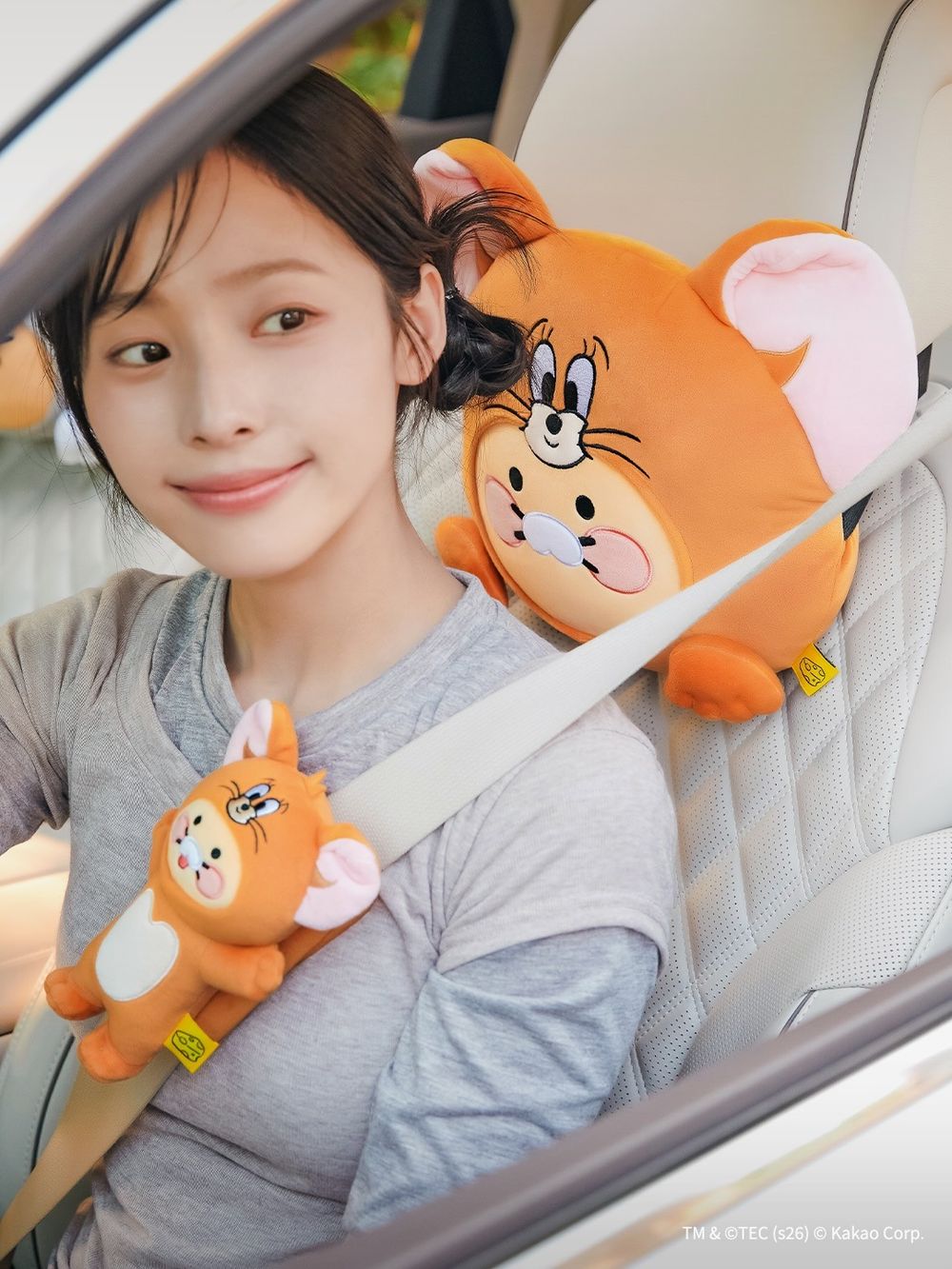 Kakao Friends又跟《湯姆貓與傑利鼠》聯名！「湯姆貓萊恩抱枕、傑利鼠春植鑰匙圈」韓妞都狂搶！-3