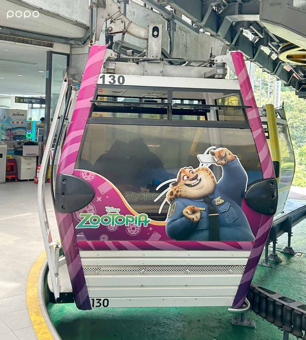 貓空纜車跟《動物方城市》聯名啦！動物園站&貓空站打卡點可愛發瘋、還有8款主題車廂要收集！-11