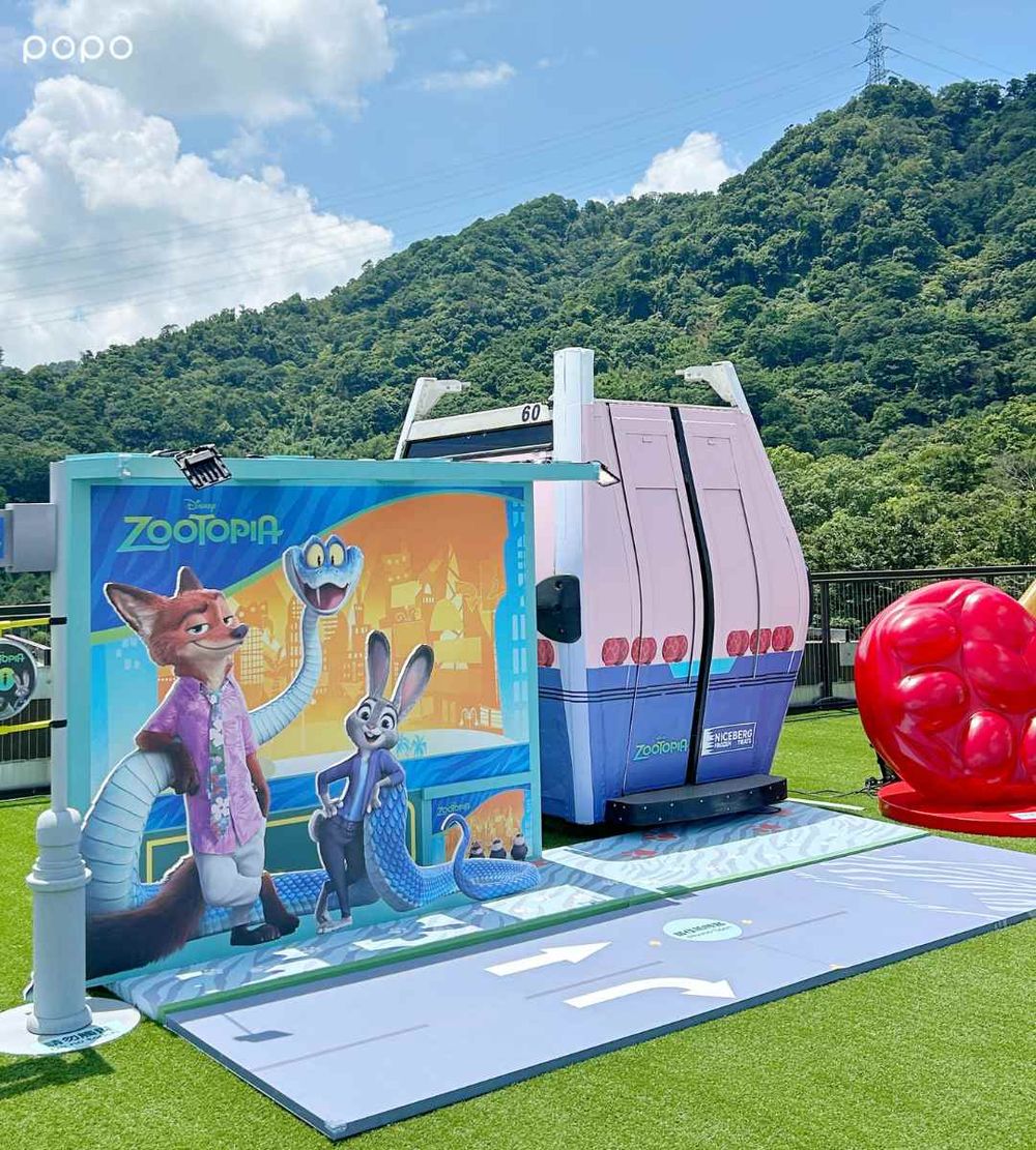 貓空纜車跟《動物方城市》聯名啦！動物園站&貓空站打卡點可愛發瘋、還有8款主題車廂要收集！-13