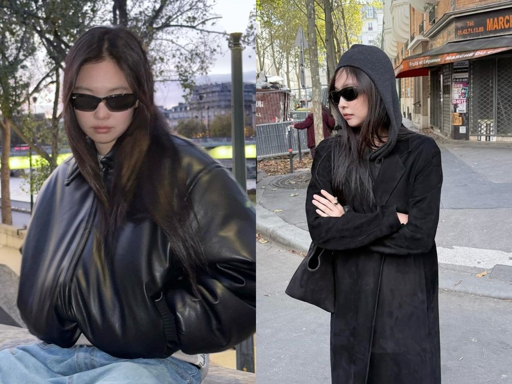 Jennie巨型Ray-Ban雷朋打卡牆空降信義區！珍妮6大同款墨鏡幫你整理好、慶生戴的是這支！-2