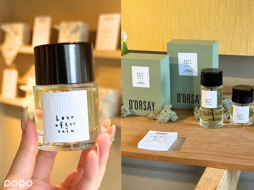 D'ORSAY最美雨後香水來了！亞洲首發「K.M.雨後依然淡香精」，高級鳶尾花、雨後苔蘚香太讓人想戀愛，送限定風呂敷巾！-4