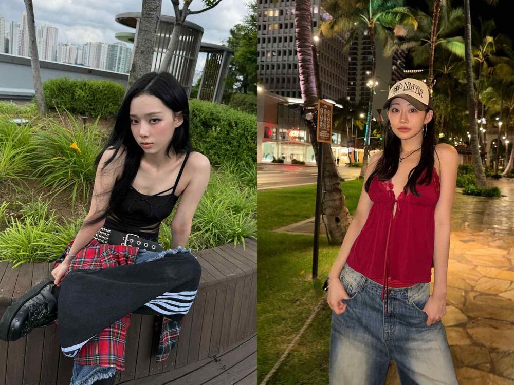 夏天「甜美辣妹」怎麼穿？6個穿搭公式一次學會！加副眼鏡辣感加倍、照著穿就超有韓妞感！-3