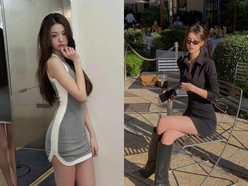 夏天「甜美辣妹」怎麼穿？6個穿搭公式一次學會！加副眼鏡辣感加倍、照著穿就超有韓妞感！-9