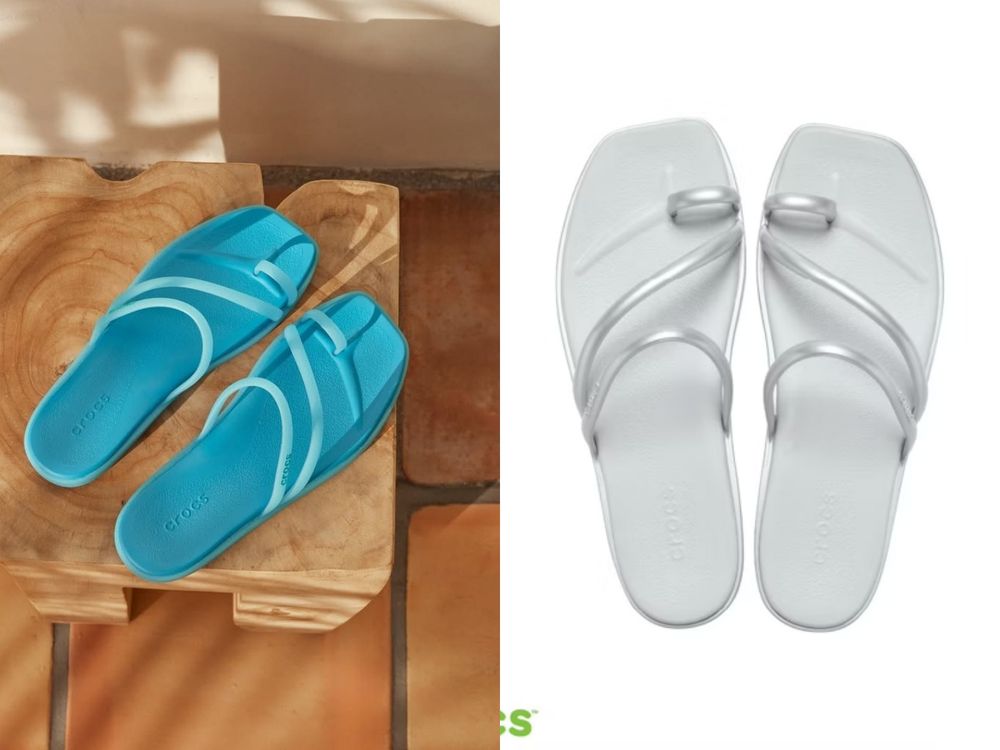Crocs不只洞洞鞋厲害！今夏黑馬「Miami趾環拖鞋」大爆紅！上腳百搭超好看、台灣也有賣！-4