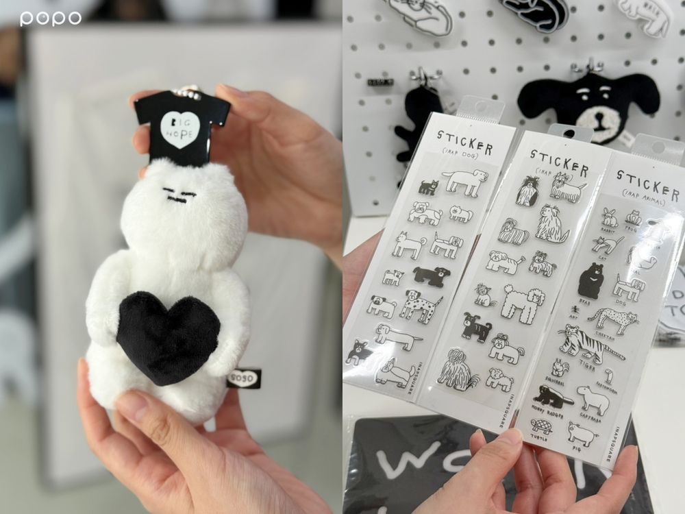 韓星默默超愛小眾品牌「ooowl」插畫家快閃店登台！療癒狗狗T必收！SVT文俊輝私下也是粉絲！-23