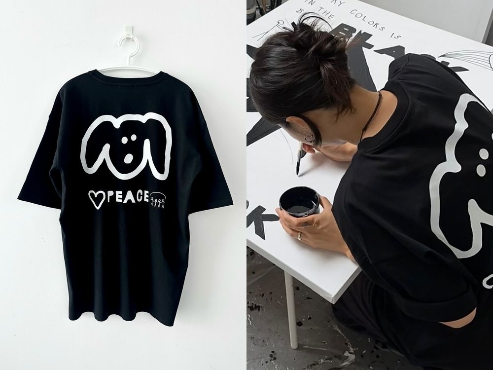 韓星默默超愛小眾品牌「ooowl」插畫家快閃店登台！療癒狗狗T必收！SVT文俊輝私下也是粉絲！-2