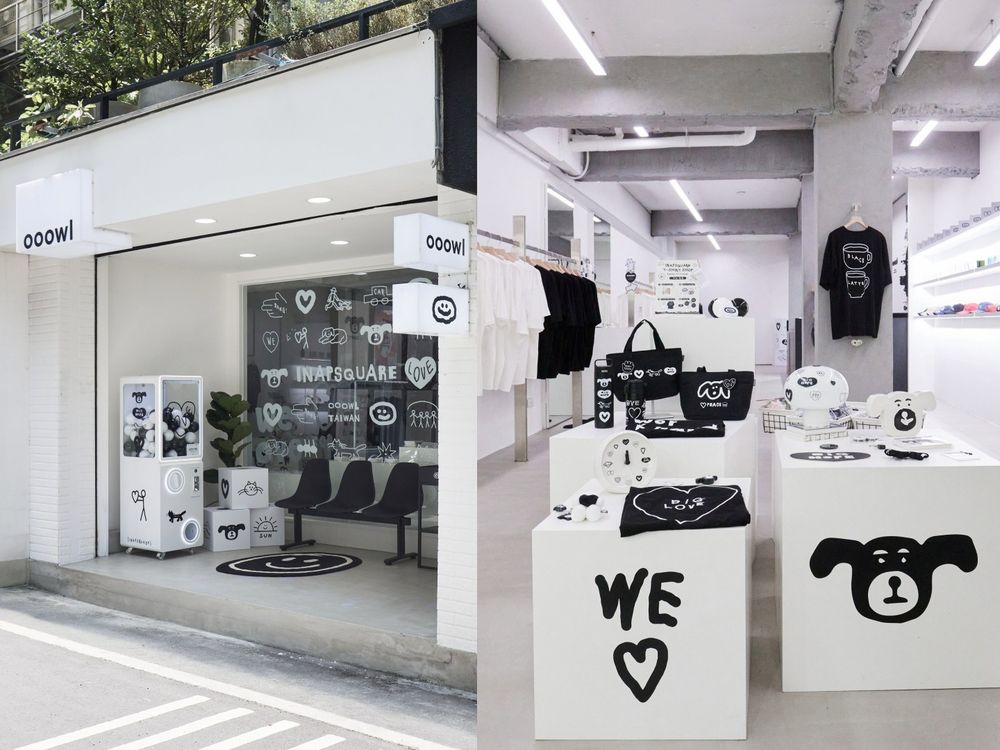 韓星默默超愛小眾品牌「ooowl」插畫家快閃店登台！療癒狗狗T必收！SVT文俊輝私下也是粉絲！-10