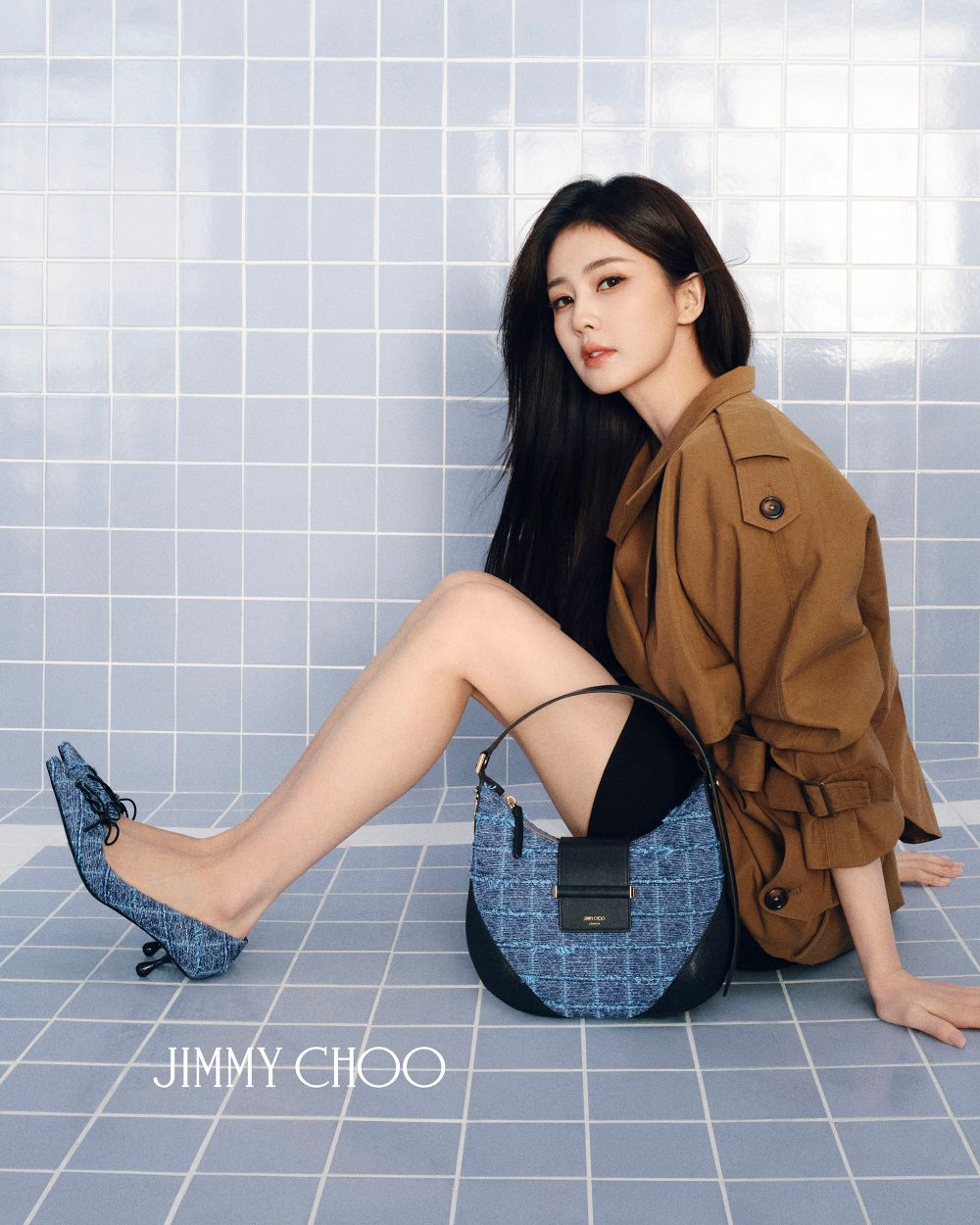 《莫離》白鹿戲裡戲外都美！最新JIMMY CHOO廣告曝光！「鉛筆美腿＋水晶芭蕾鞋」美到移不開眼！-8