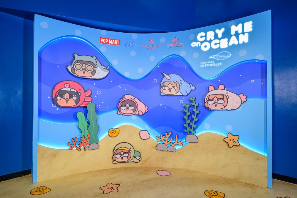 2026新加坡必去景點！「海底生物CRYBABY」降臨新加坡海洋生態館、5公尺高「河豚哭娃」必拍！-13