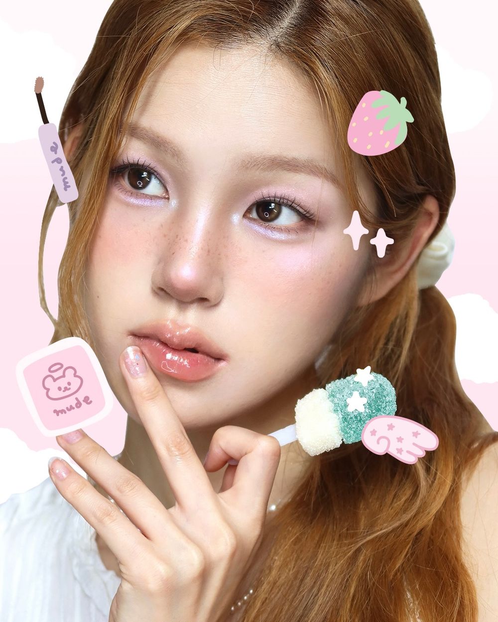 mude.攻佔文青少女市場！MAZZZZY聯名彩妝「睫毛膏、天使琉璃唇釉」外殼印上軟萌小熊，可愛爆擊想整套入手！-17