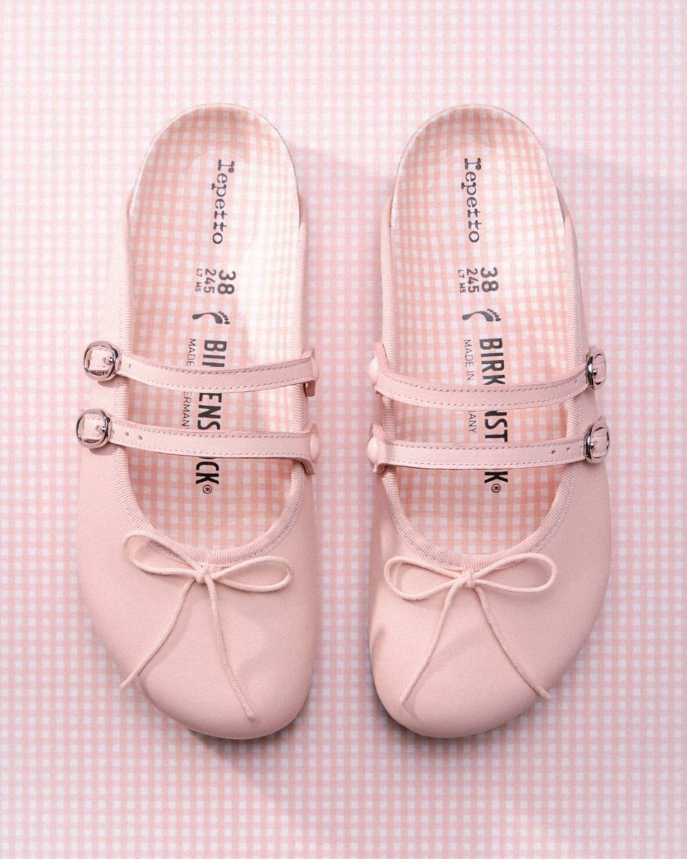 芭蕾勃肯鞋會不會太美！Repetto、BIRKENSTOCK夢幻聯名「穆勒鞋、瑪莉珍拖鞋」可愛發瘋！-8