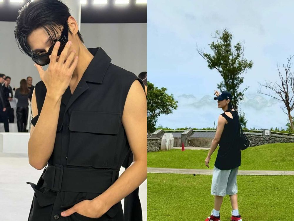 越簡單越有殺傷力！7位韓國「黑背心男神」一次看！SKZ、ATEEZ候選人太多！肩膀手臂線條藏不住！-10