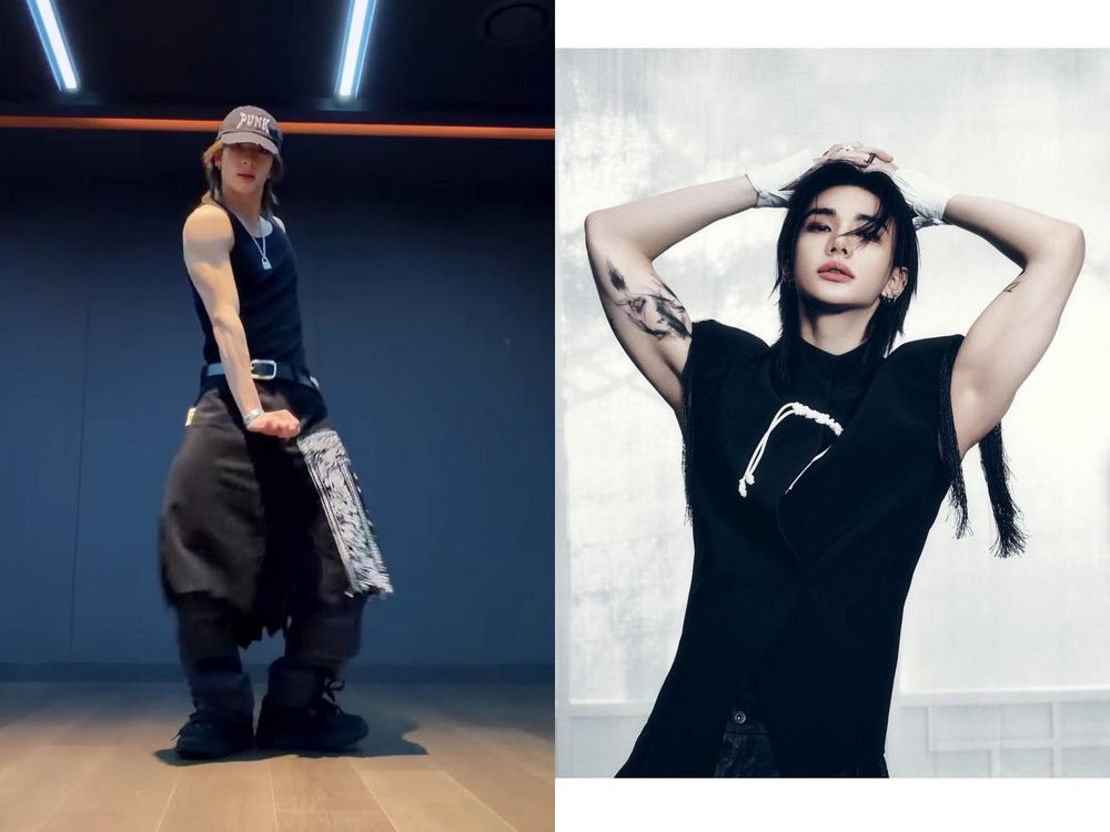 越簡單越有殺傷力！7位韓國「黑背心男神」一次看！SKZ、ATEEZ候選人太多！肩膀手臂線條藏不住！-2