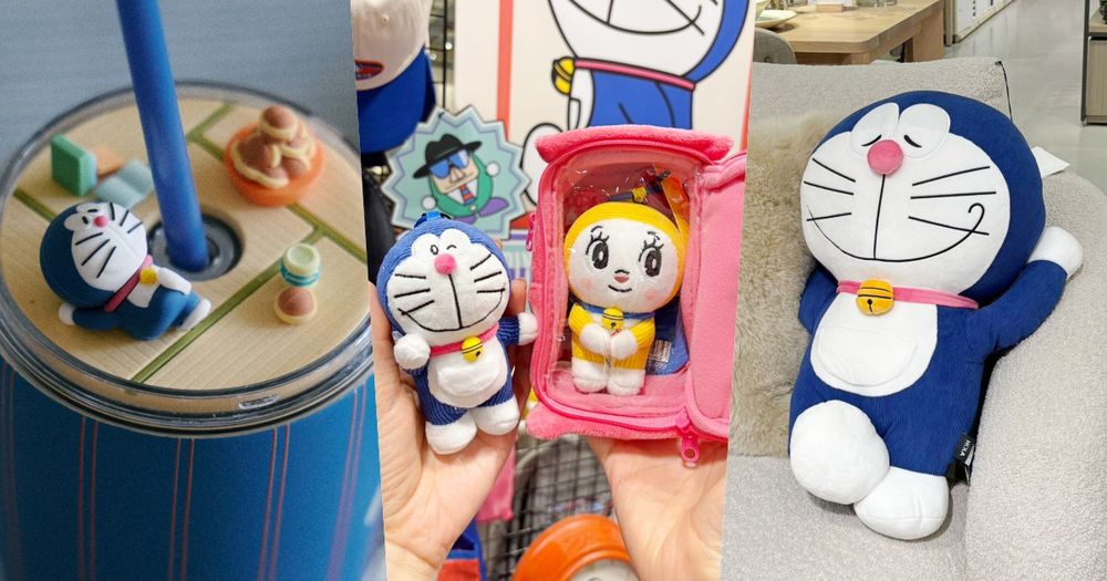HOLA跟《哆啦A夢》聯名啦！超可愛「任意門娃包、大雄房間造型吸管杯」只有台灣買得到！-1