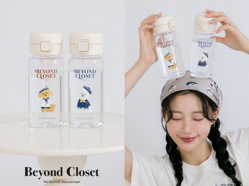 連韓妞都想衝來買？Grace Gift聯名人氣韓牌Beyond Closet！水手比熊犬、貝雷帽貴賓狗周邊超療癒！-4