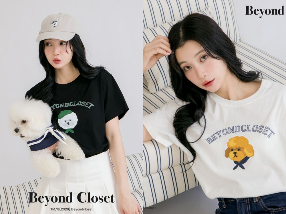 連韓妞都想衝來買？Grace Gift聯名人氣韓牌Beyond Closet！水手比熊犬、貝雷帽貴賓狗周邊超療癒！-5
