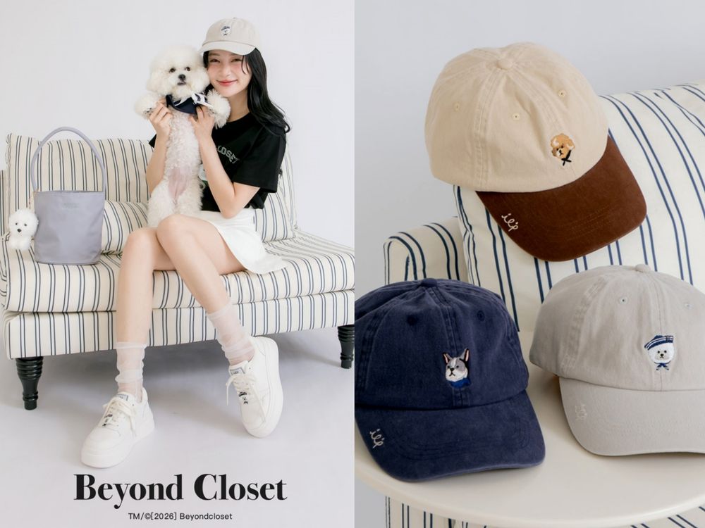 連韓妞都想衝來買？Grace Gift聯名人氣韓牌Beyond Closet！水手比熊犬、貝雷帽貴賓狗周邊超療癒！-12
