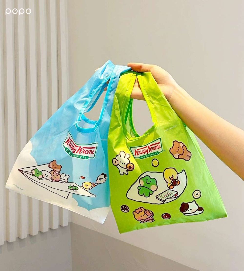 Krispy Kreme跟LINE FRIENDS minini聯名啦！超Q「熊大柑橘可可甜甜圈、貼紙包」必買一次看！-3