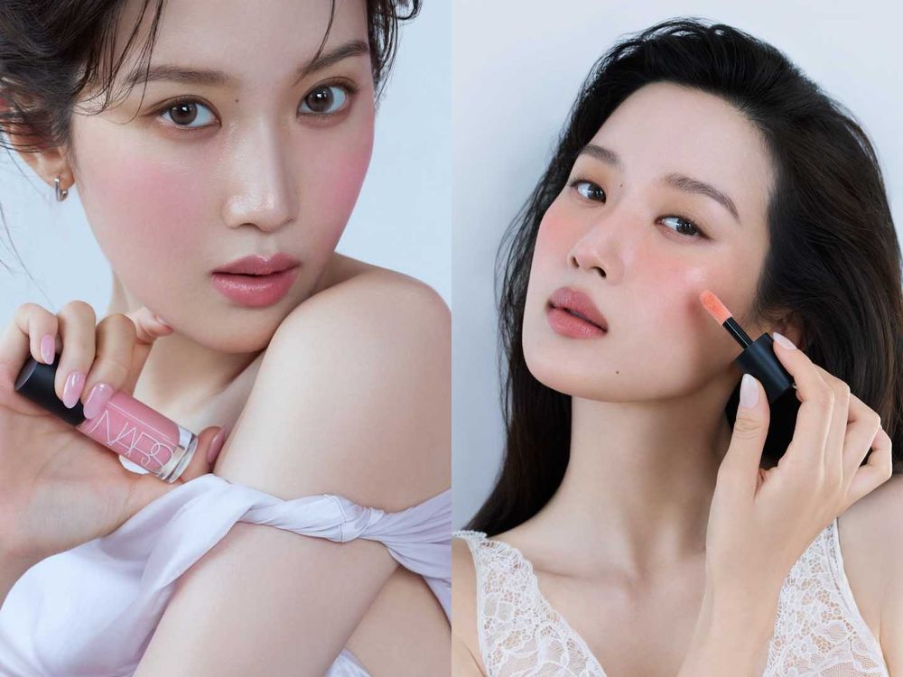 2026夏季韓星同款話題彩妝推薦！Karina香奈兒晶凍唇蜜、文佳煐NARS腮紅露、Jisoo迪奧精品氣墊殼，全都好燒！-4