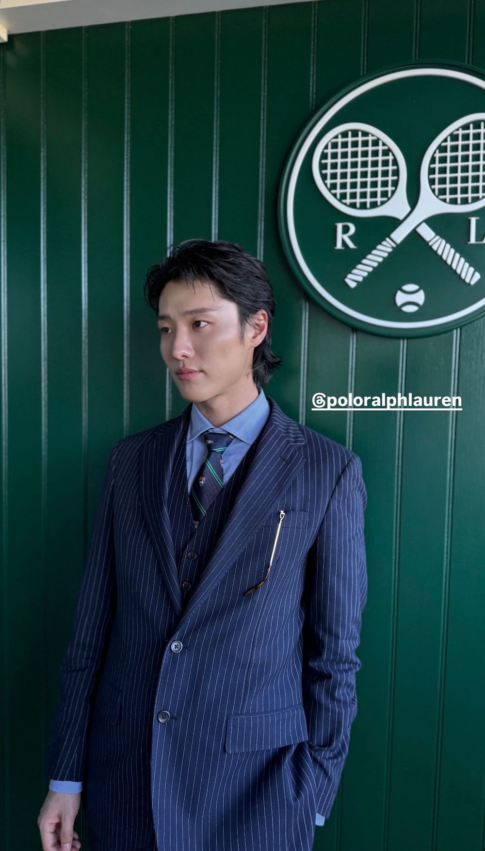 2026溫網不只看球！aespa Winter首度現身、整身Polo Ralph Lauren超吸睛，常客周杰倫也來了！-4