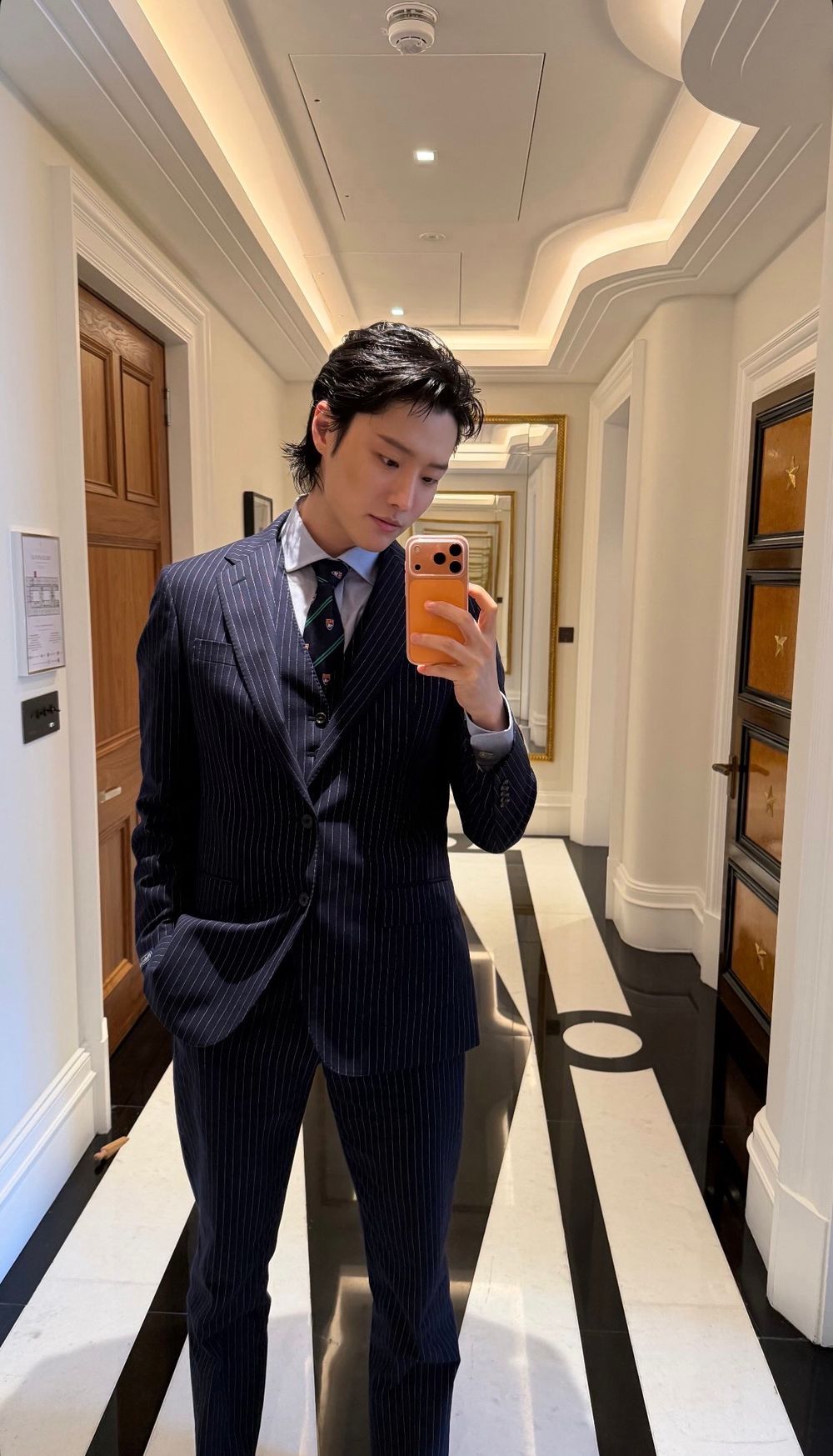2026溫網不只看球！aespa Winter首度現身、整身Polo Ralph Lauren超吸睛，常客周杰倫也來了！-9