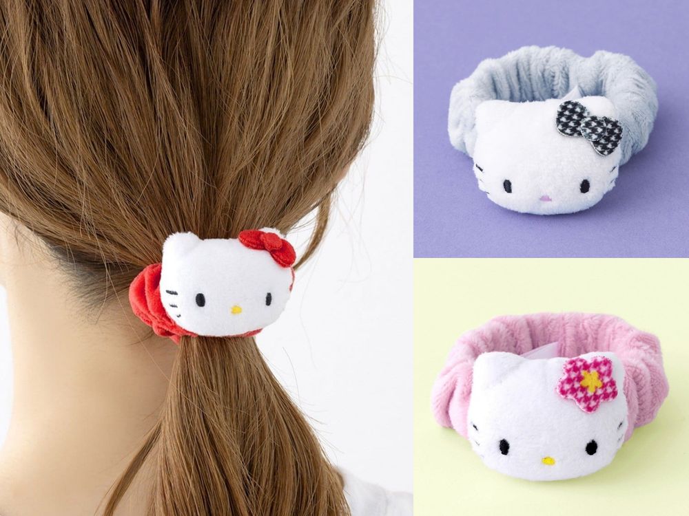 3COINS跟Hello Kitty聯名啦！超可愛「復古紅白Kitty托特包、大頭凱蒂貓髮圈」百元就能帶回家！-5