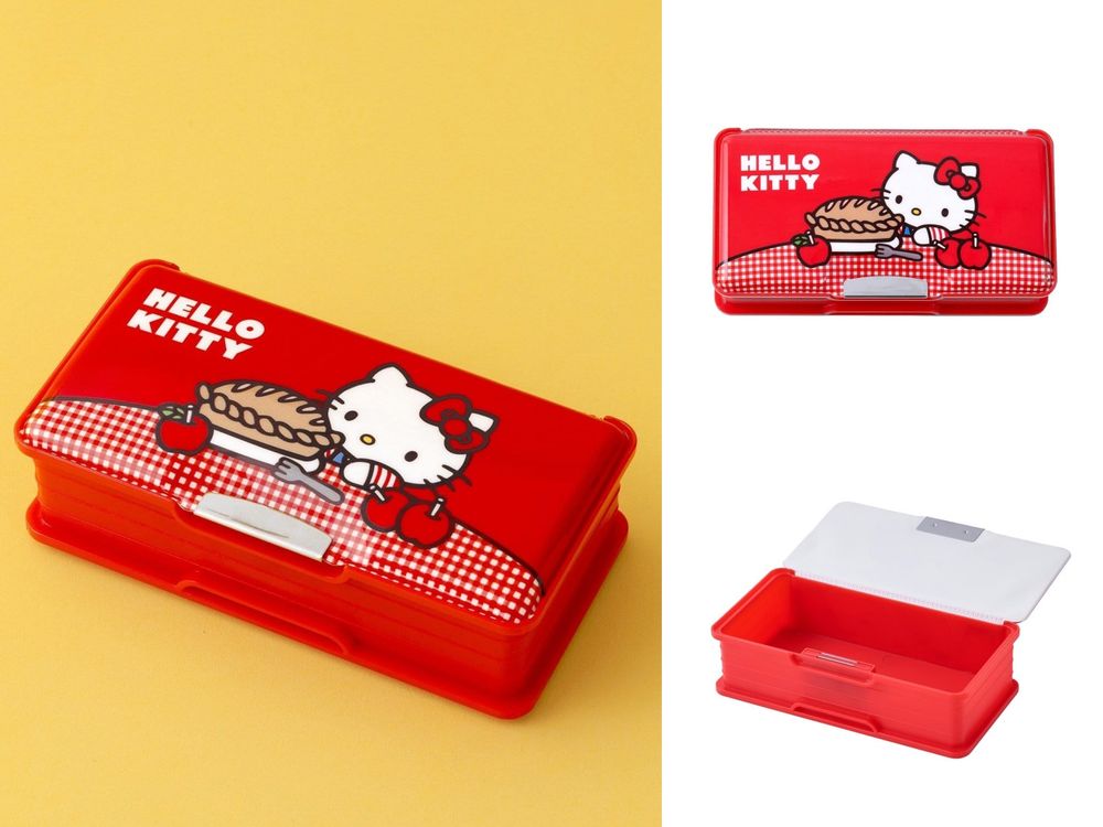 3COINS跟Hello Kitty聯名啦！超可愛「復古紅白Kitty托特包、大頭凱蒂貓髮圈」百元就能帶回家！-16