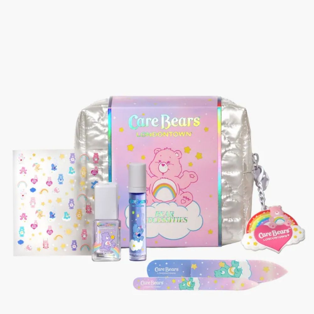 Care Bears粉絲真的會失心瘋！LONDONTOWN聯名彩虹熊太萌，5款療癒指彩、限定美甲包必收藏！-26