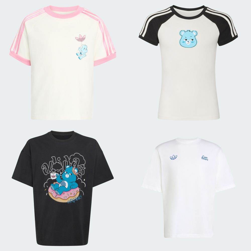 愛迪達竟然偷偷上架「Care Bears」聯名款！「熊熊大頭拖鞋、滾邊上衣」小細節狂暴擊粉絲的心！-5