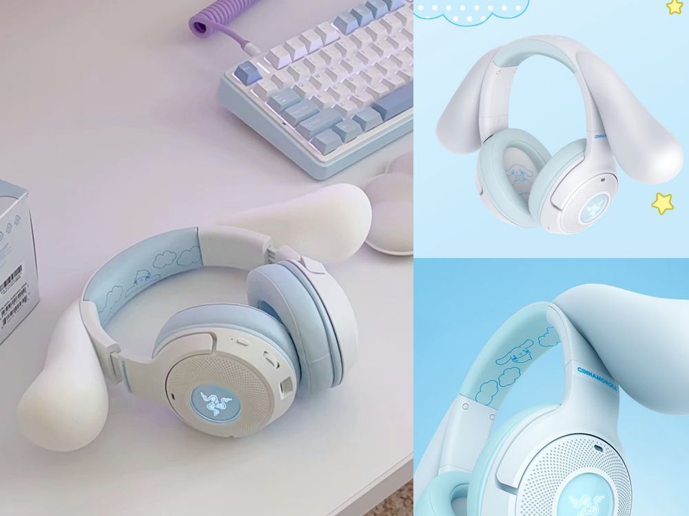 史上最可愛聯名！Razer×三麗鷗「立體大耳狗耳罩式耳機、大耳狗雲朵電腦椅」全都太想買！-2