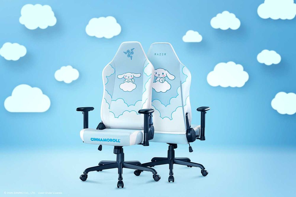 史上最可愛聯名！Razer×三麗鷗「立體大耳狗耳罩式耳機、大耳狗雲朵電腦椅」全都太想買！-4