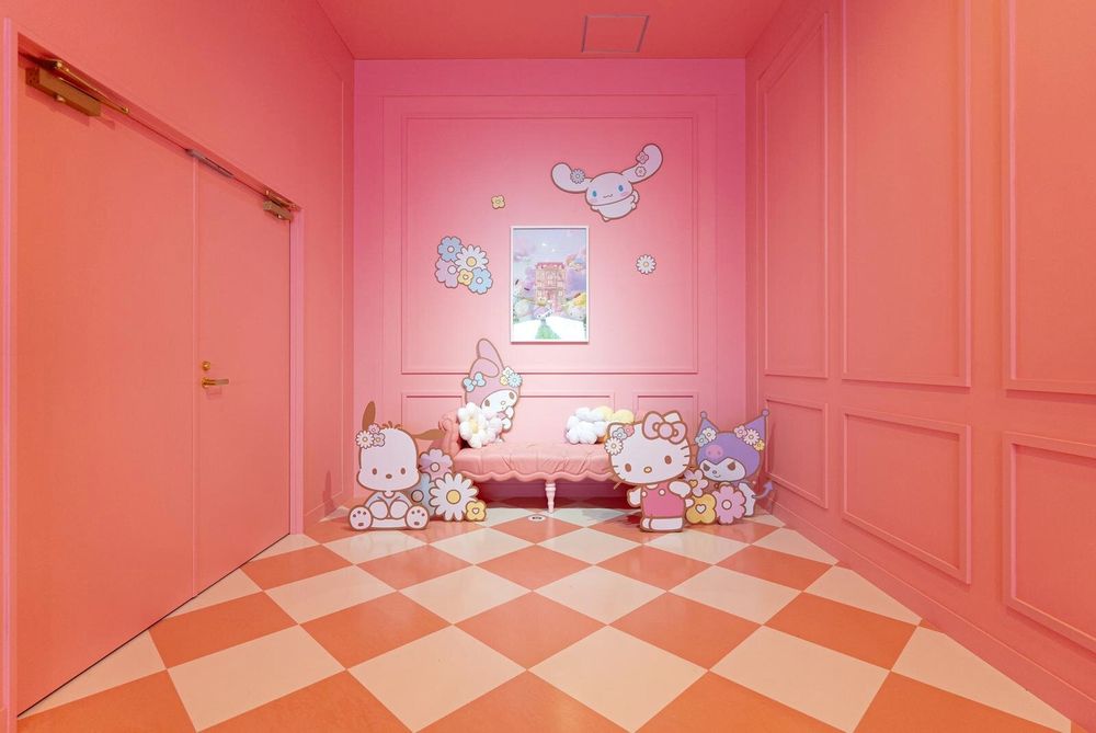 想住Hello Kitty的房間！超可愛「三麗鷗夢想飯店特展」帕恰狗海灘房、布丁狗櫃檯必拍亮點一次看！-4